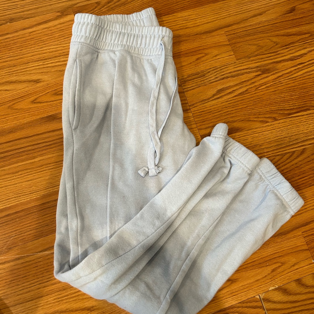 light blue cotton on sweatpants